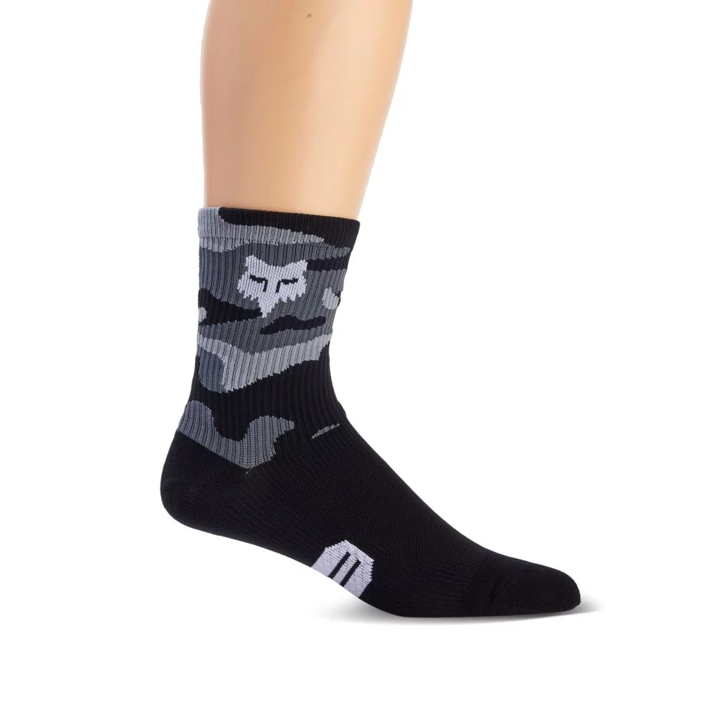 Fox 6" Ranger Sock black camor S/M