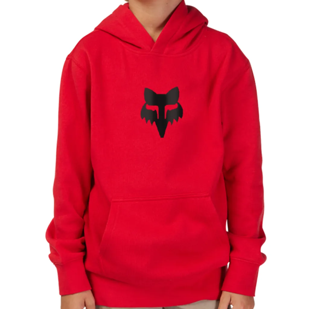 Fox Youth Legacy Fleece Po flame red YL