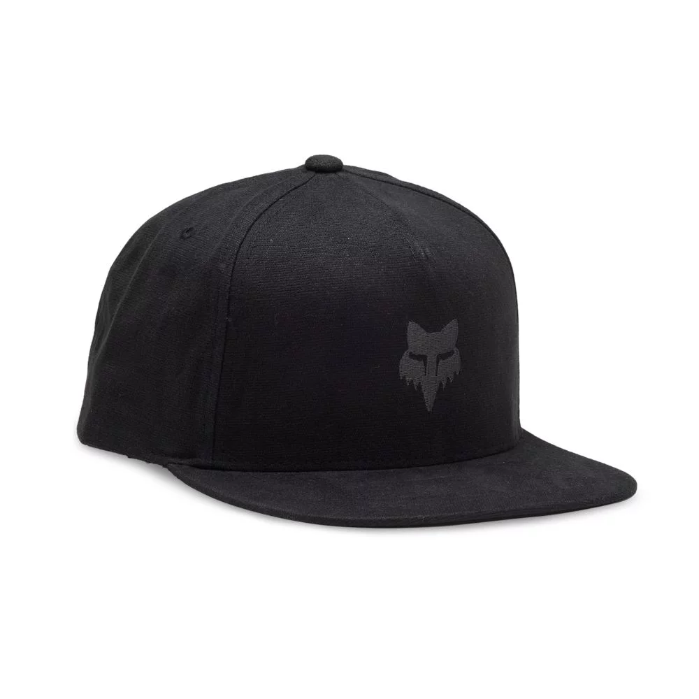 Fox Head Snapback Hat black/charcoal