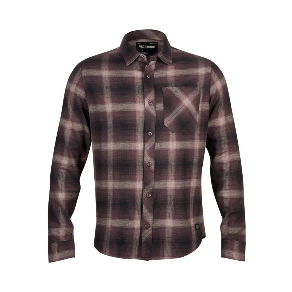 Fox Survivalist Flannel purple L