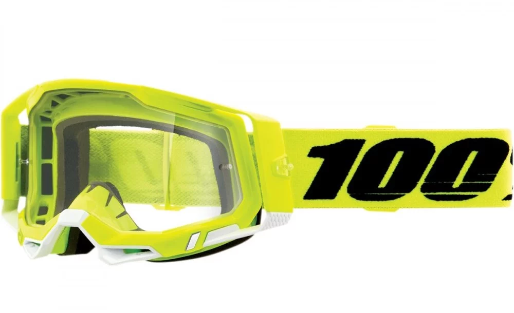 100% Racecraft 2 Fluo Yellow