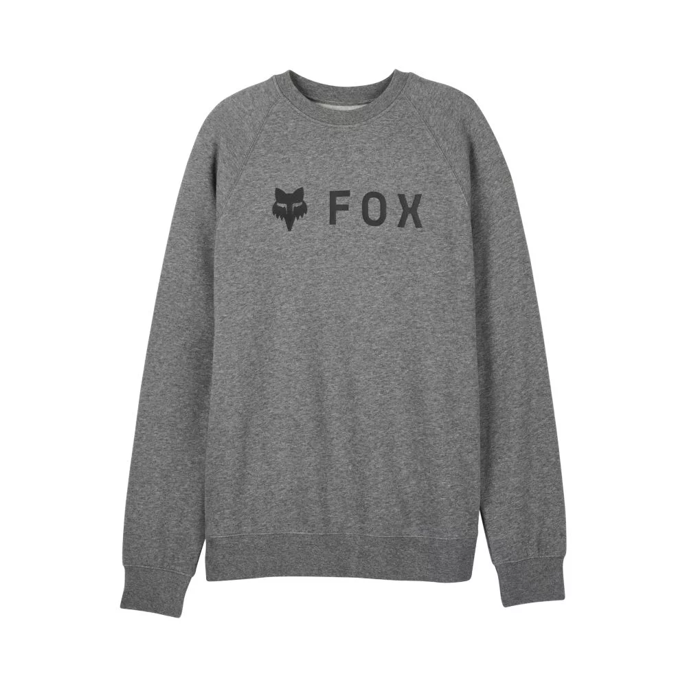Fox Absolute Fleece Crew L heather graphite