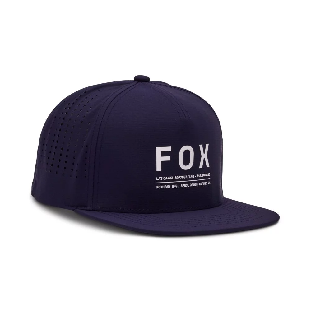 Fox Non Stop Tech Snapback Hat midnight blue