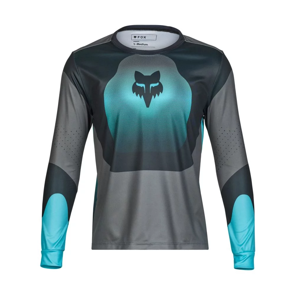 Fox Youth Ranger Revise LS Jersey YS teal