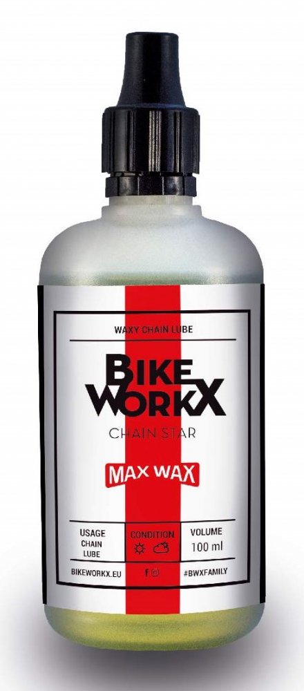 Bikeworkx Chain Star Max Wax 100 ml