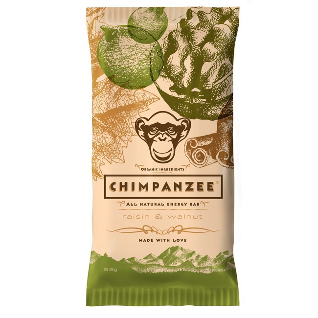 Chimpanzee Energy Bar raisin walnut