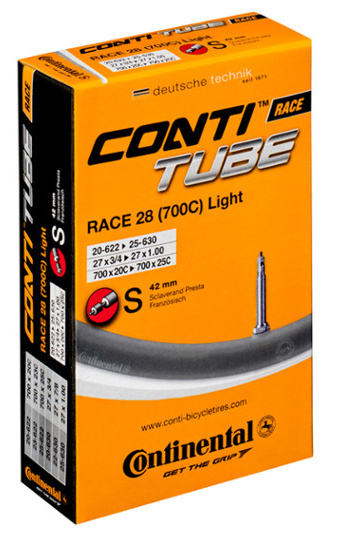 Continental Race Light Inner Tube 28" (700) galuskový (42 mm) 700x20/25C
