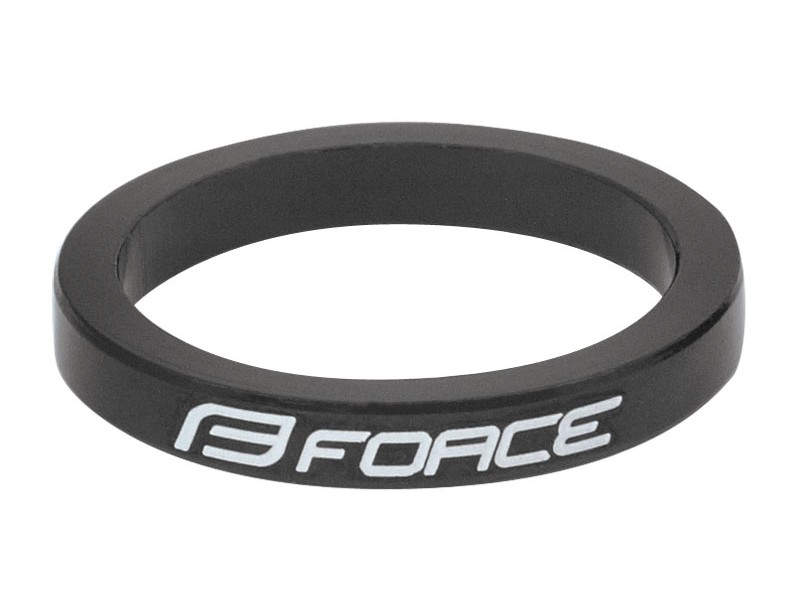 Force - alu podložka pod představec black 10 mm