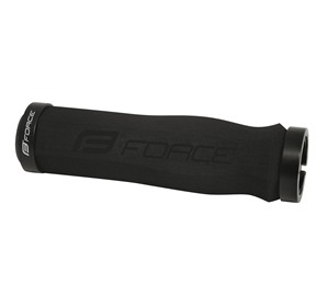 Force - ergonomické gripy s objímkami black