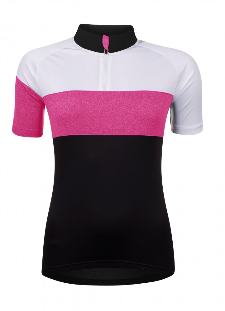 Force View Womens Jersey M black/white/pink