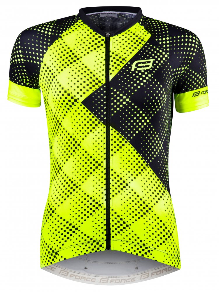Force Vision Womens Jersey L fluo yellow