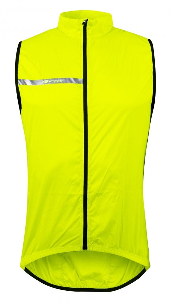 Force Windpro Kid Vest fluo yellow 140-153