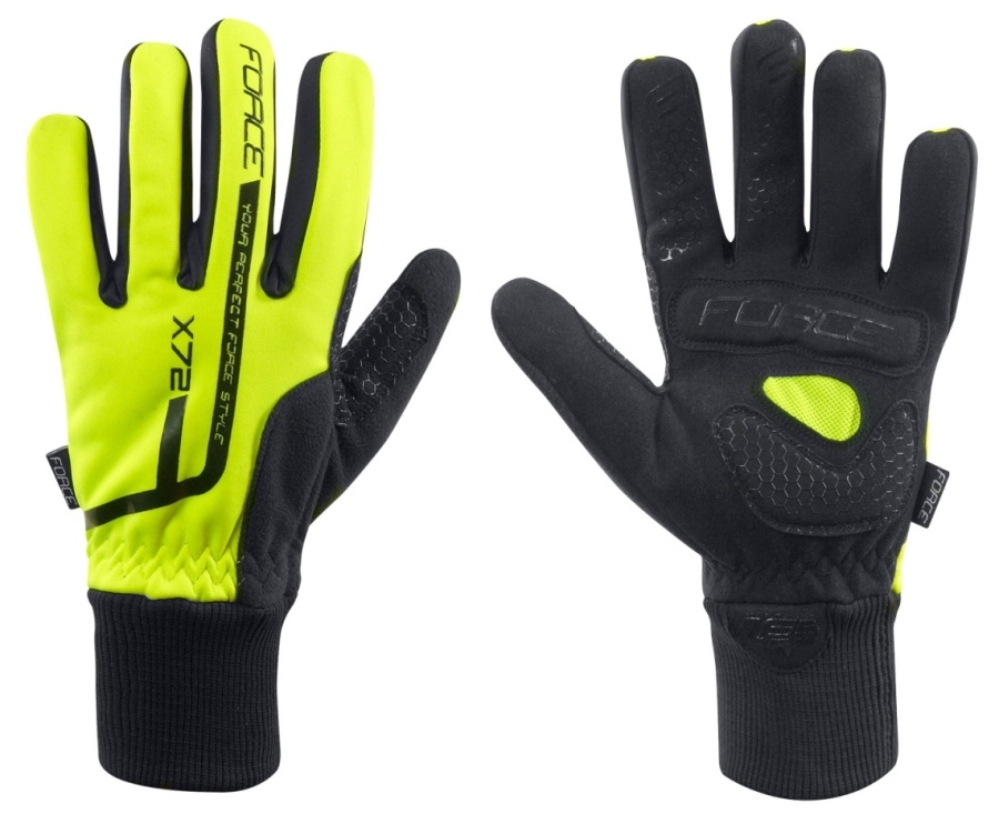 Force X72 Gloves XL fluo yellow