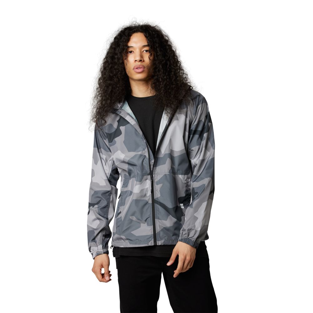 Fox Geology Camo Windbreaker black camor L