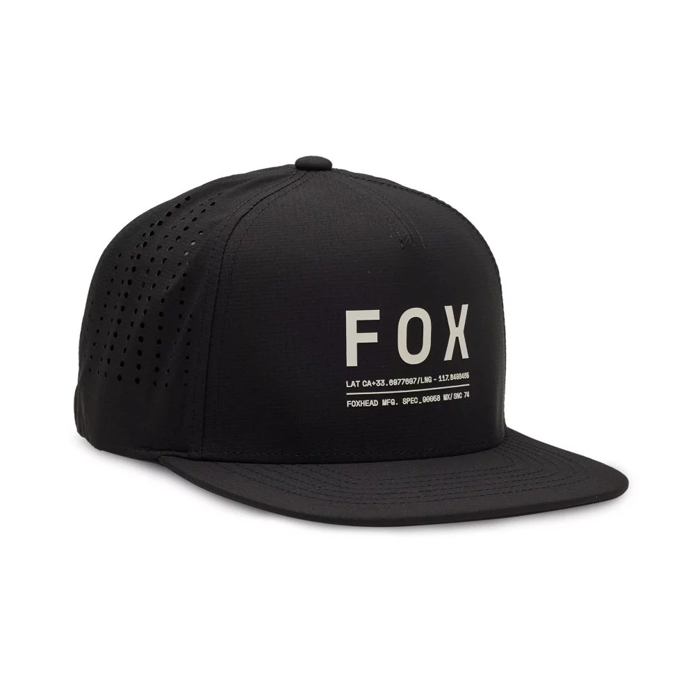 Fox Non Stop Tech Snapback Hat black