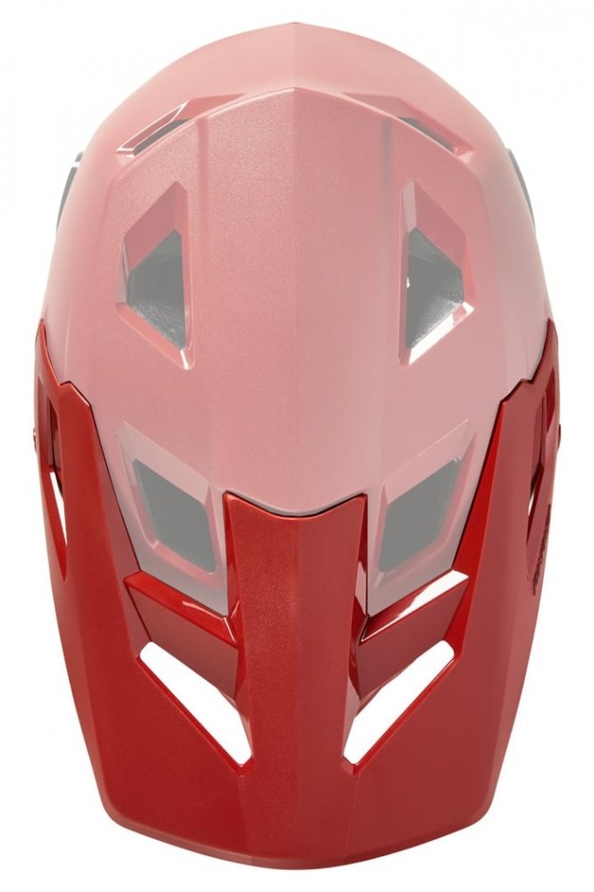 Fox Rampage Visor red