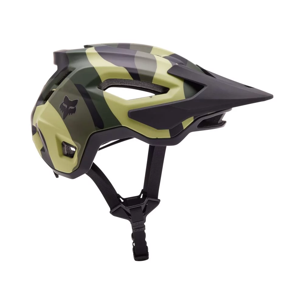 Fox Speedframe Camo Helmet 2024 M green camo