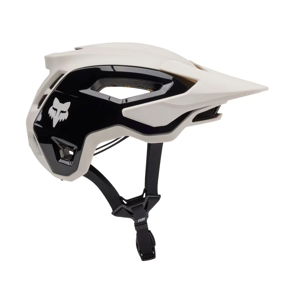 Fox Speedframe Pro Blocked Helmet 2023 vintage white M