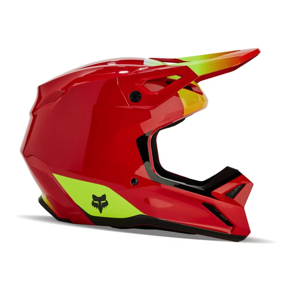 Fox V1 Ballast Helmet L fluorescent red