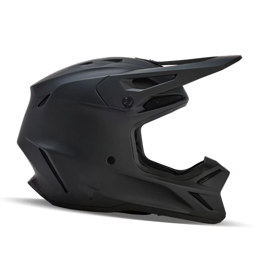 Fox V3 Solid Helmet matte black L