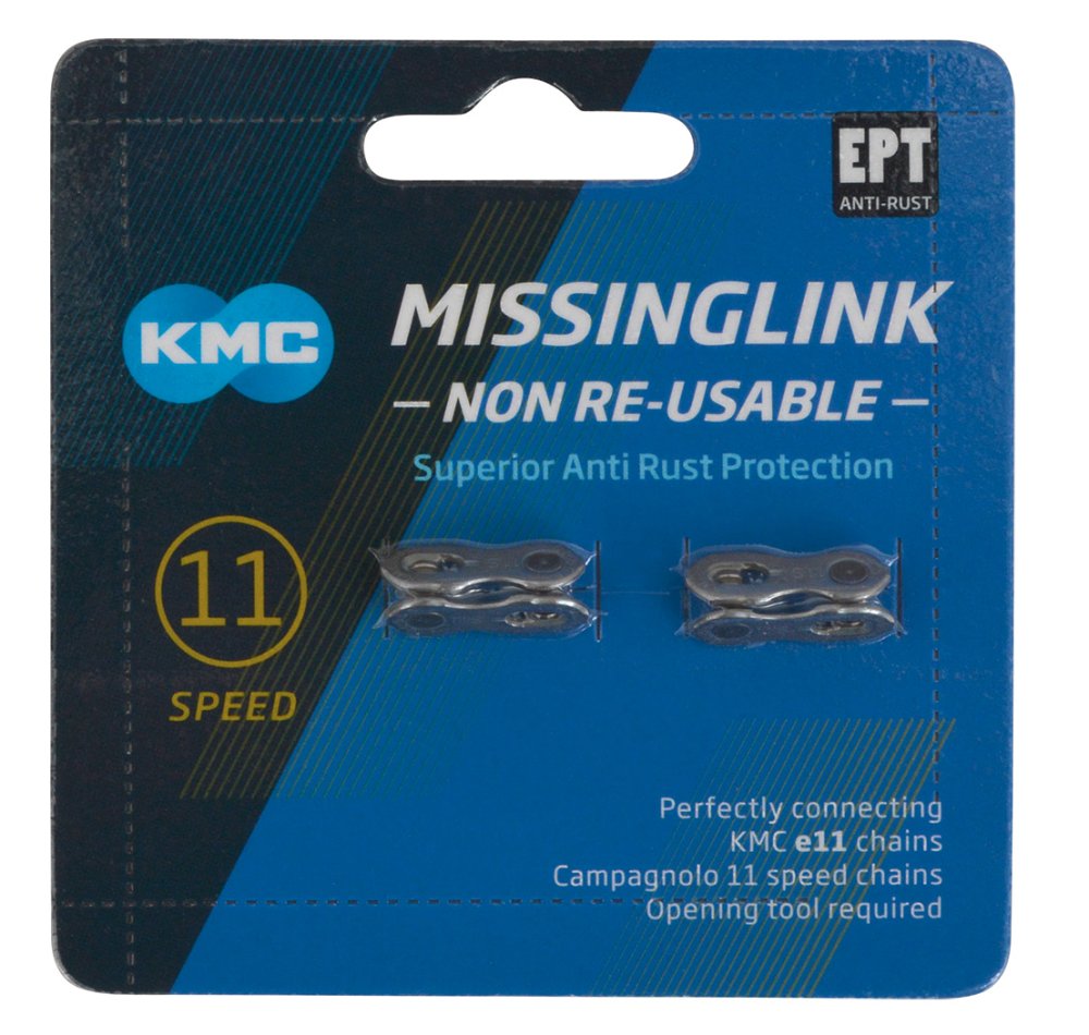 KMC Missing Link 11NR Silver (2 pcs)