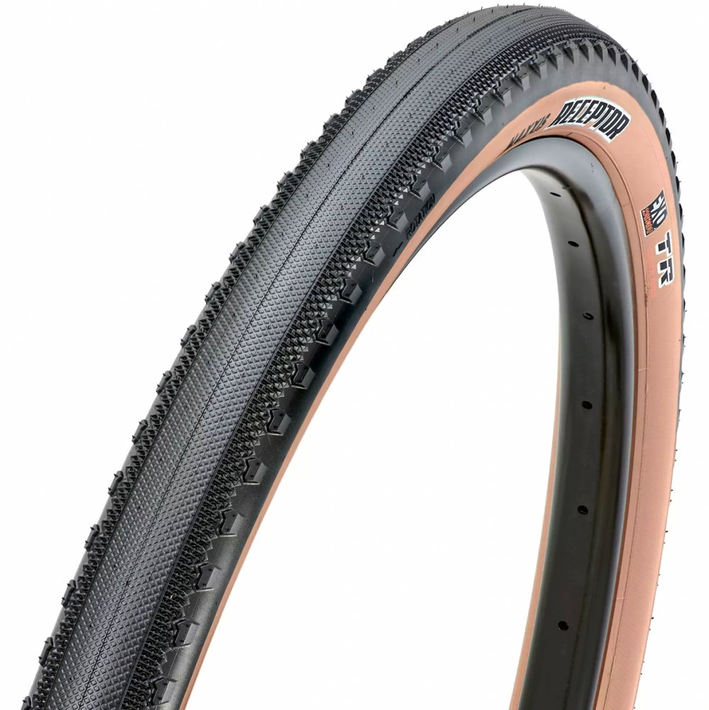 Maxxis Receptor EXO TR Tanwall 700x40C kevlar