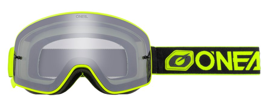 Oneal B-50 Force Goggle black/neon yellow silver mirror