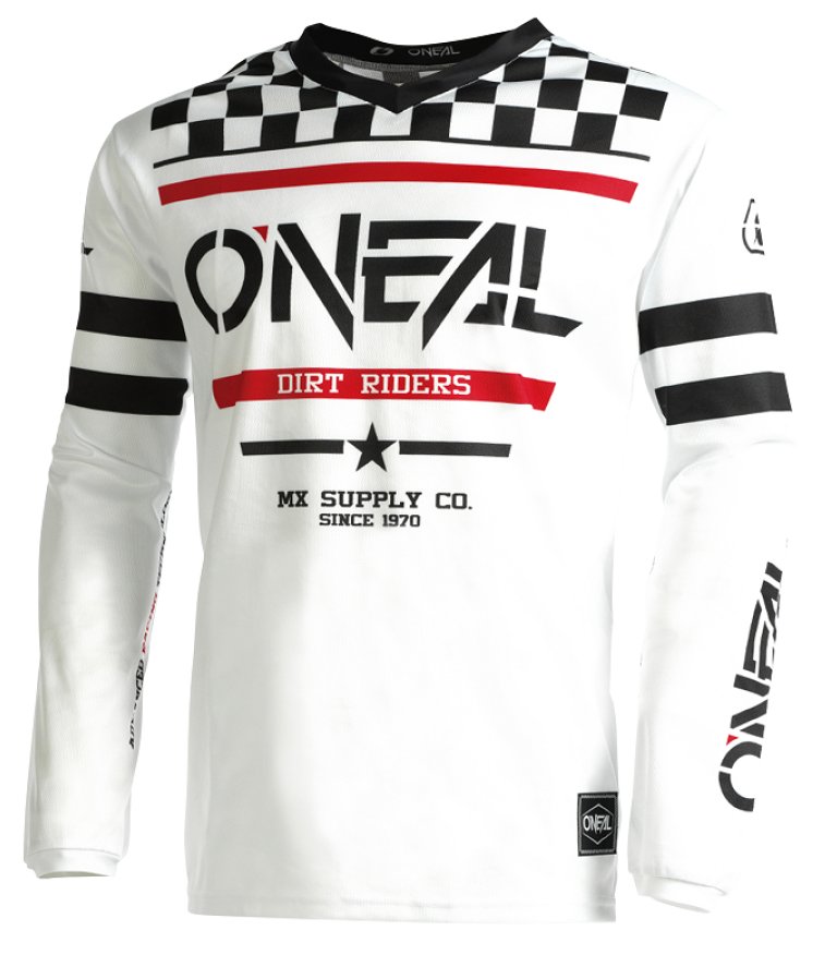 Oneal Element Squadron Youth Jersey white/black YL