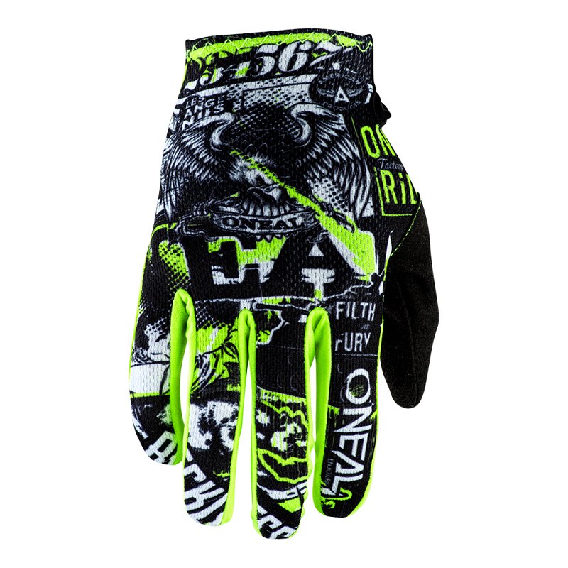 Oneal Matrix Attack Gloves XL black/fluo