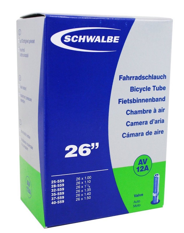 Schwalbe AV12A Tube auto 26x1.00/1.50"