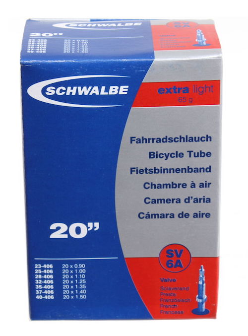 Schwalbe SV6A Extralight Tube galuskový