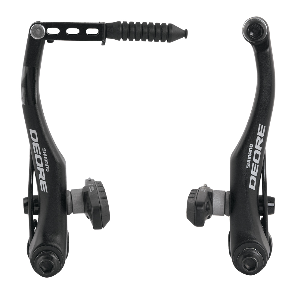 Freno A V Shimano Deore BR-T610 Alivio BR-T4000 Per Mountain Bike, Anteriore E Posteriore, Nero