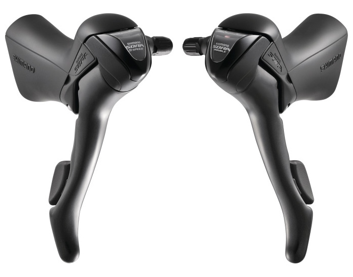 Shimano Sora ST-3500 Leve Cambio E Freno 9 Velocità | Per Bici Da Strada | Display Ottico | Regolabile Per Mani Piccole - 3