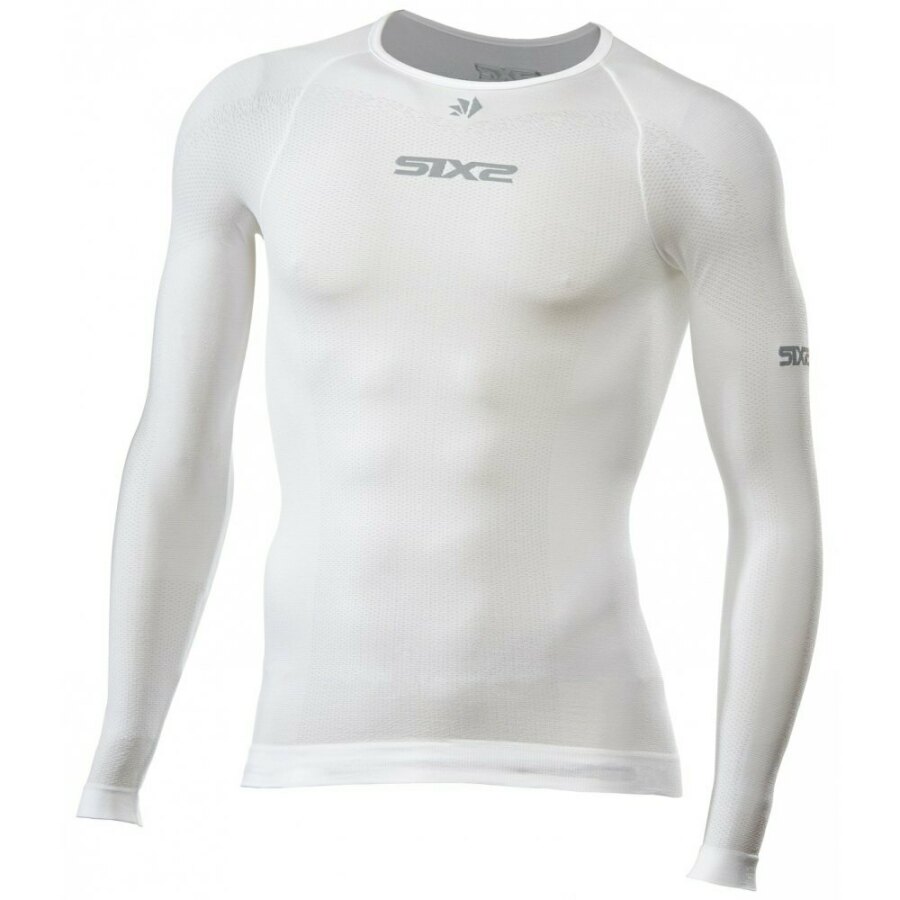 Sixs TS2L LS Breezytouch T-shirt white 3XL/4XL