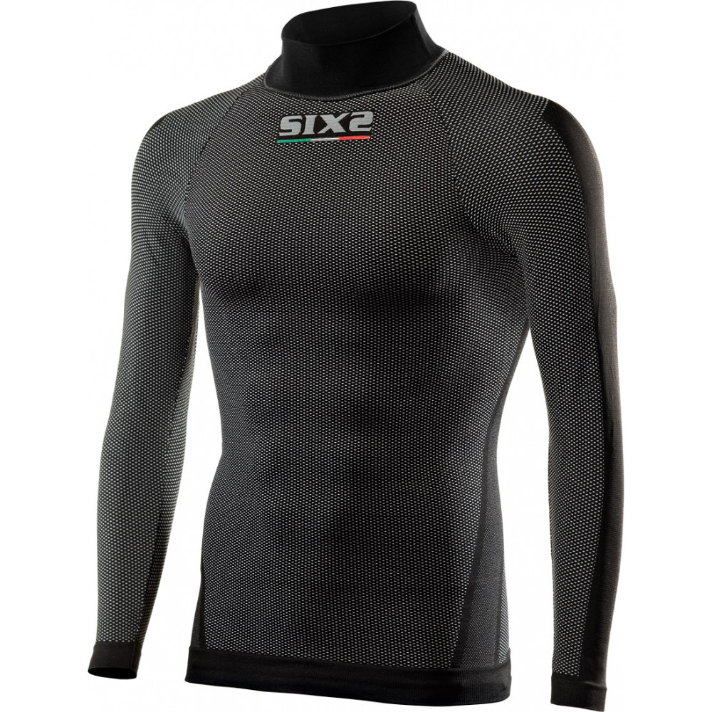 Sixs TS3 LS Turtleneck T-shirt XL/XXL carbon black