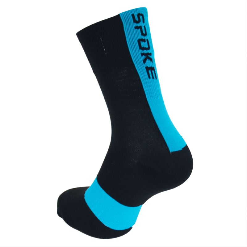 SPOKE Race Socks black/blue XS/S