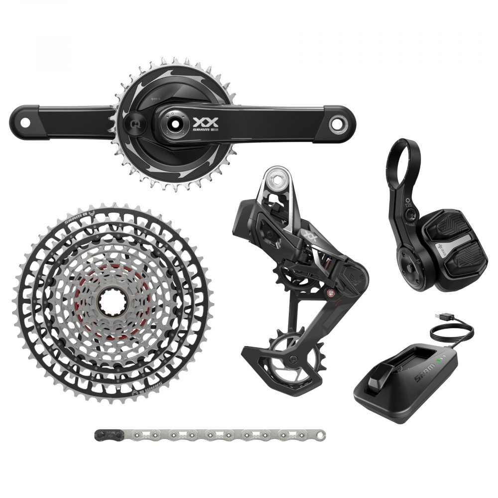 Sram XX SL Eagle AXS Transmission Powermeter Groupset 170 mm