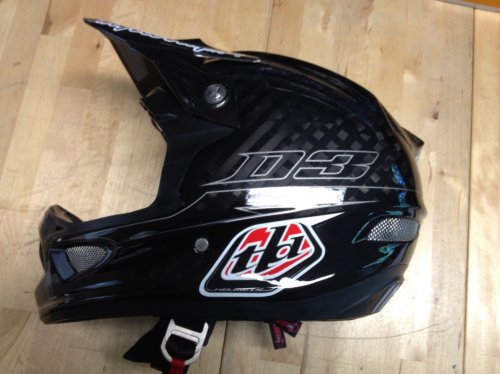Troy Lee Designs D3 Pinstripe Carbon - použitá