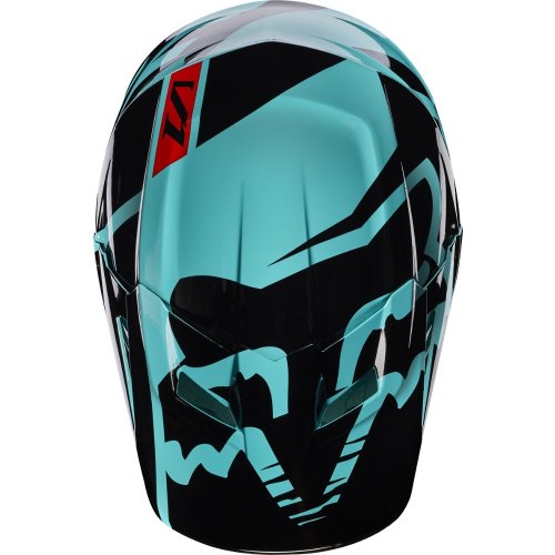 Fox V1 Race MX17 Helmet (green)