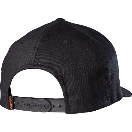 Fox Forty Five 110 Snapback Hat (black/orange)