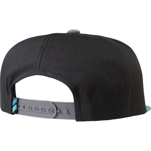 Fox Obsessed Stripe Snapback Hat (black)