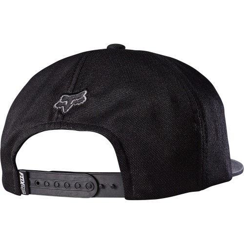 Fox Slasher Head Snapback Hat (black)