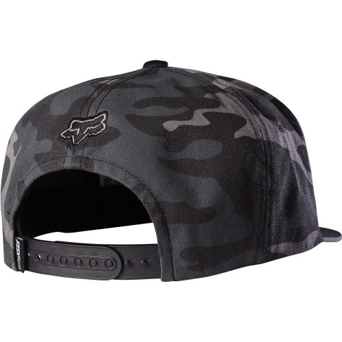 Fox Keep Out Snapback Hat (black camo)