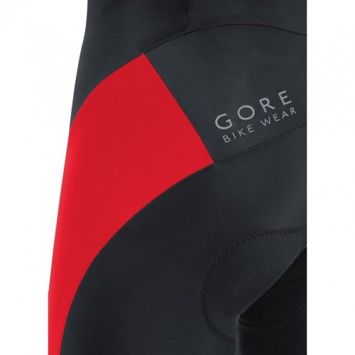 Gore Element Bibtights Short+ (black/red)