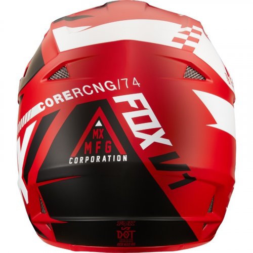 Fox V1 Sayak MX18 Helmet (red)