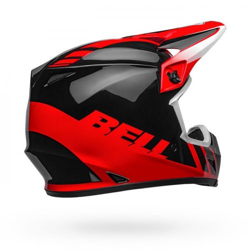 Bell MX-9 MIPS Dash Helmet (red/black)