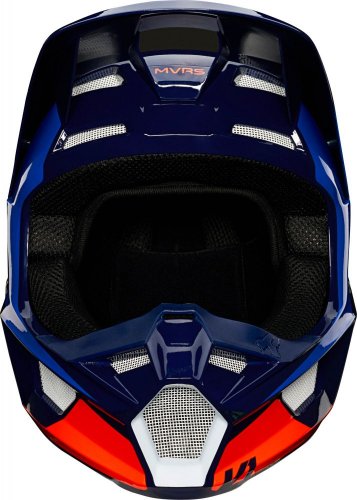 Fox V1 Lovl MX20 Helmet (blue/orange)