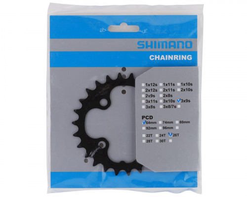 Shimano - převodník pro kliky FC-M660 / FC-M670 / FC-M671 / FC-T671 malý