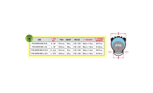 PTN Super Rokk Line 27.5" (2x)