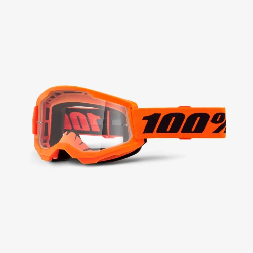 100% Strata 2 Neon Orange